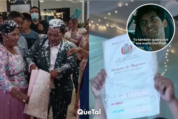 Pareja de recién casados recibe un terreno como regalo de bodas